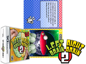 Left Brain, Right Brain 2 (Europe) (En,Fr,De) Cover